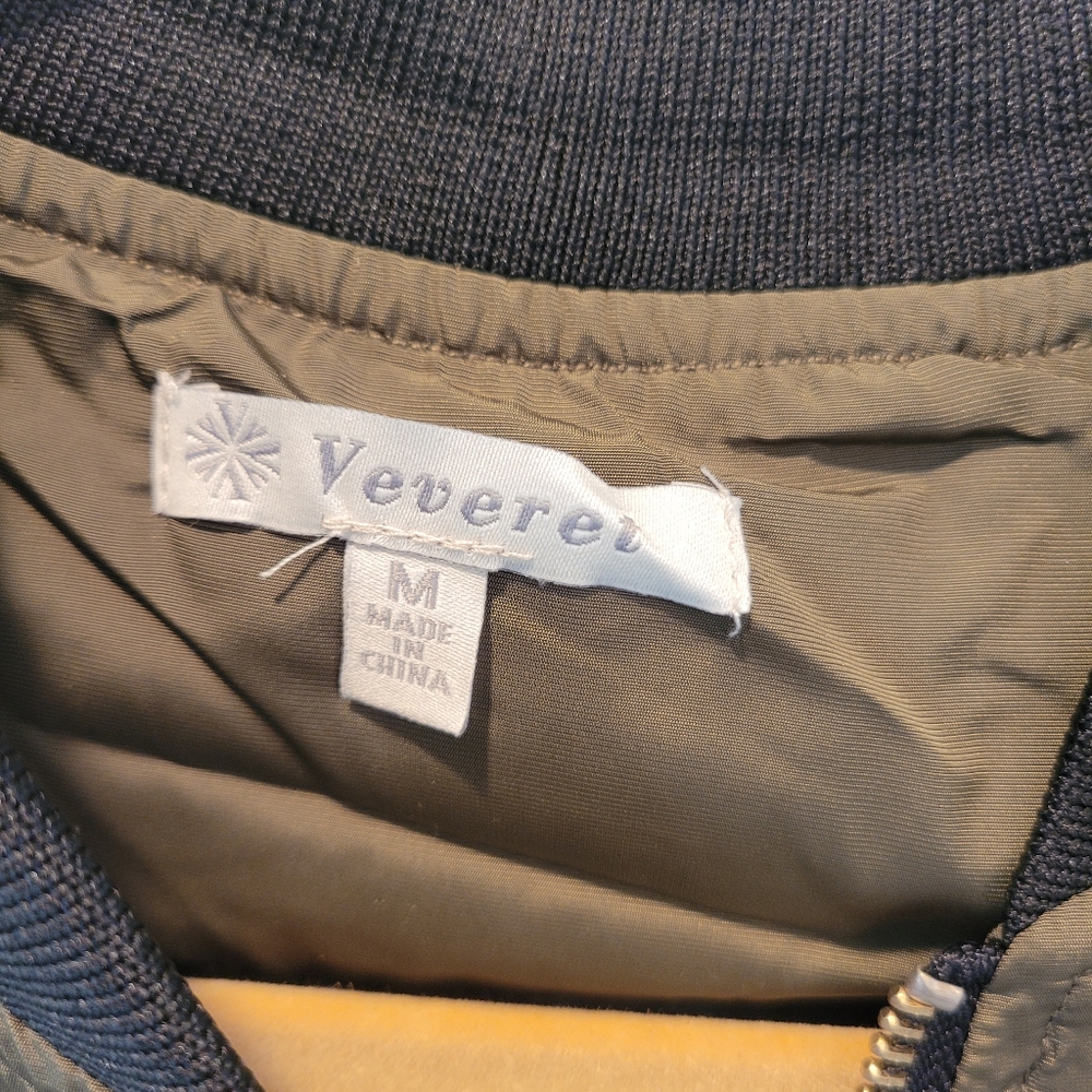 NWT Army Green Bomber Jacket 3/4 Length - Picture 7 of 8